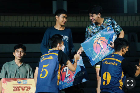 Awarding Basket SMA Putra